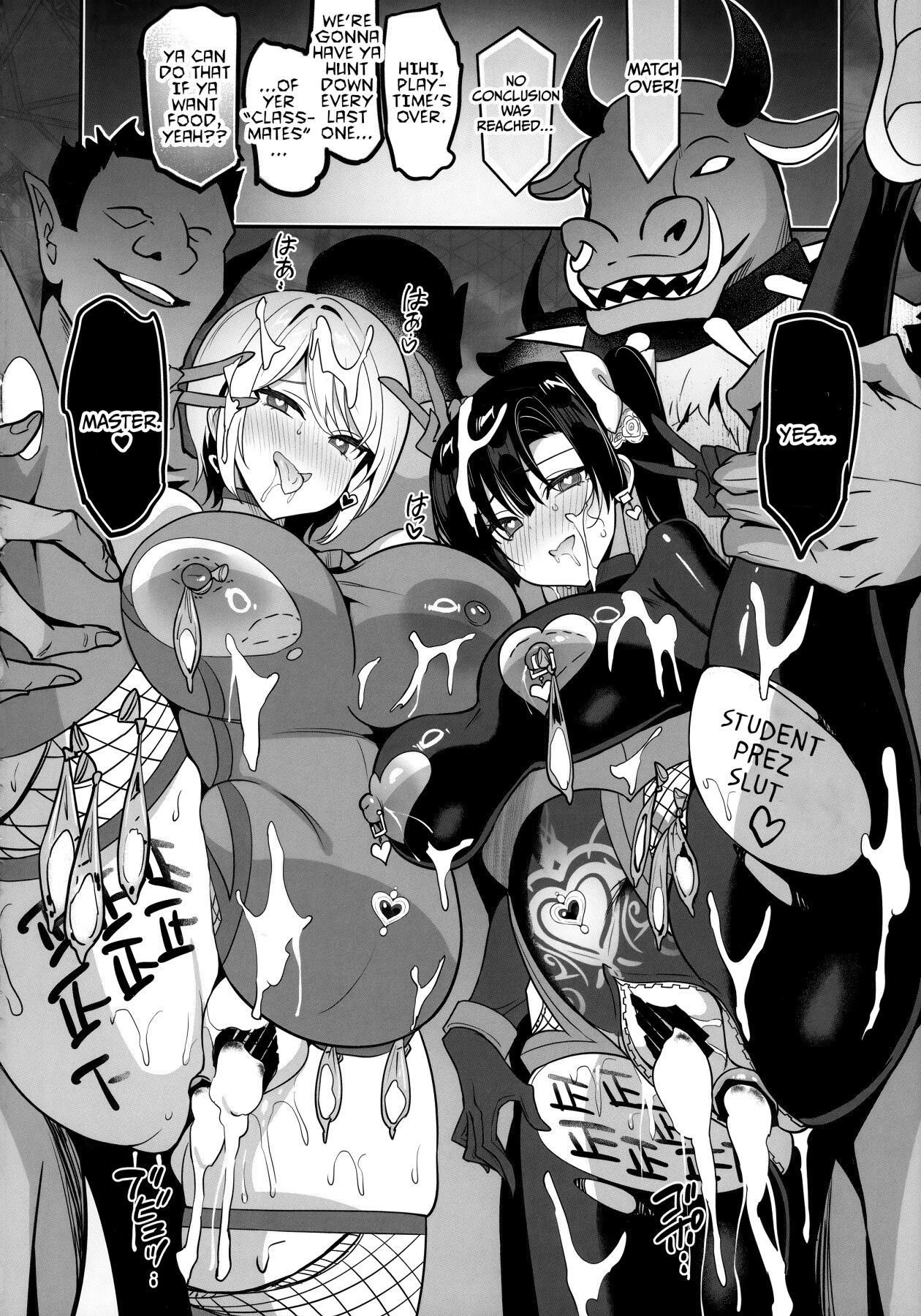 Hentai Manga Comic-The Demon-Slaying Apostle Guild President Sario-Read-45